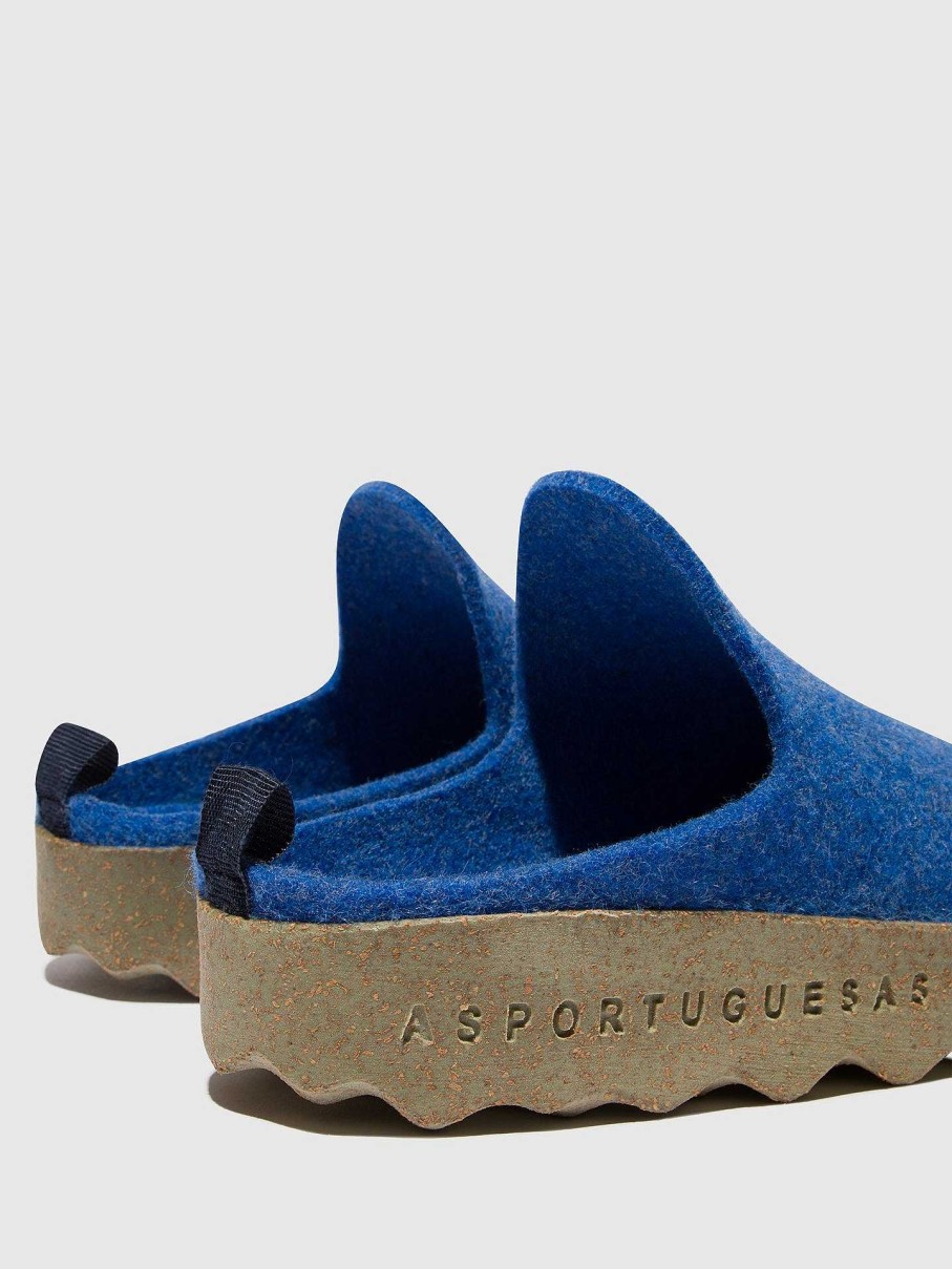 Men ASPORTUGUESAS Come | Round Toe Shoes Come Blue