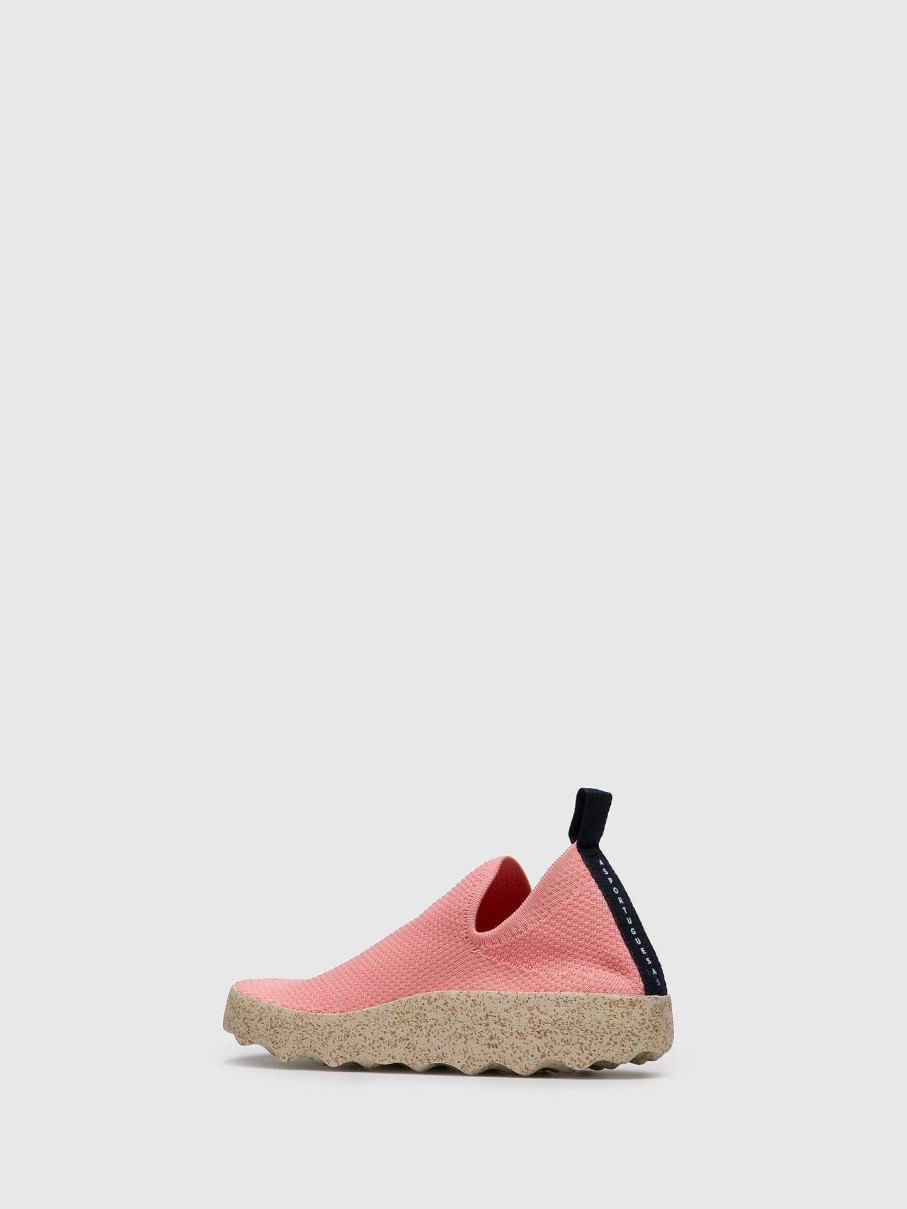 Women ASPORTUGUESAS Care | Elasticated Trainers Care Pink