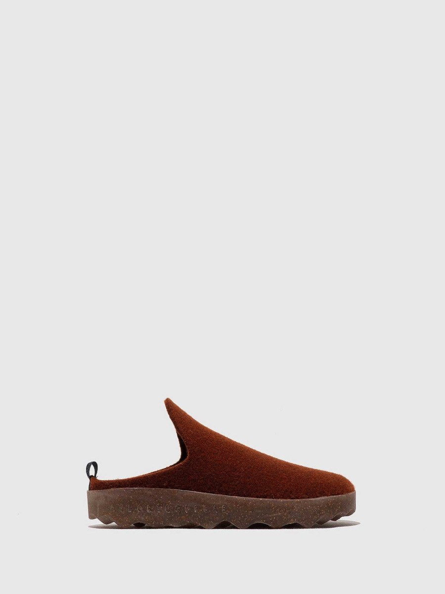 Women ASPORTUGUESAS Come | Slip-On Mules Come Brown