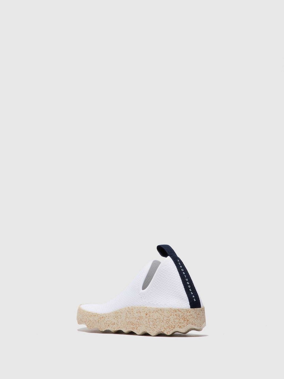 Women ASPORTUGUESAS Care | Elasticated Trainers Care White S.Cafe Stretch