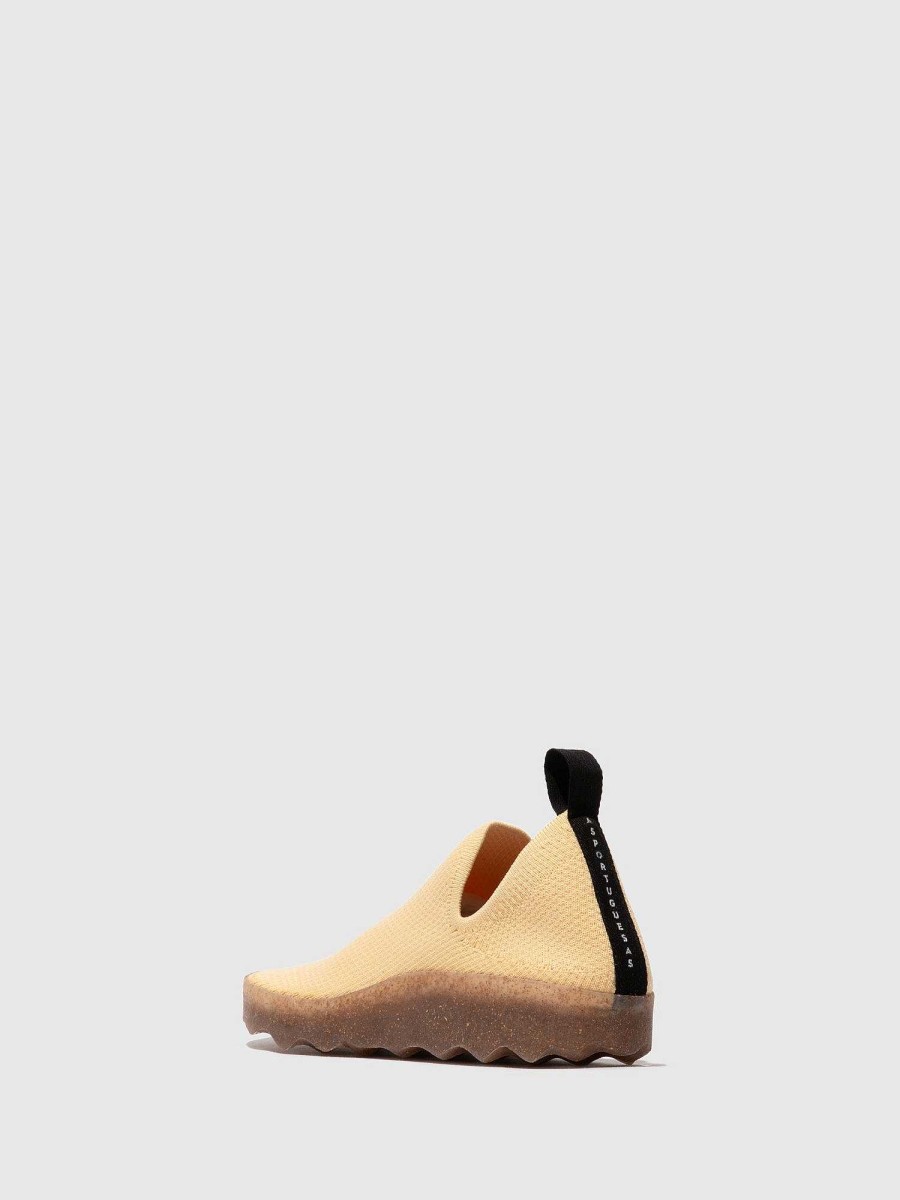 Women ASPORTUGUESAS Care | Slip-On Trainers Care Buttercream