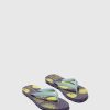 Women ASPORTUGUESAS Corals | Beach Flip-Flops Corals Blue & Cloud Strap