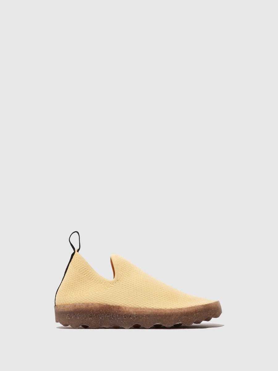 Women ASPORTUGUESAS Care | Slip-On Trainers Care Buttercream