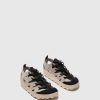 Women ASPORTUGUESAS Cure | Elasticated Trainers Cure Grey