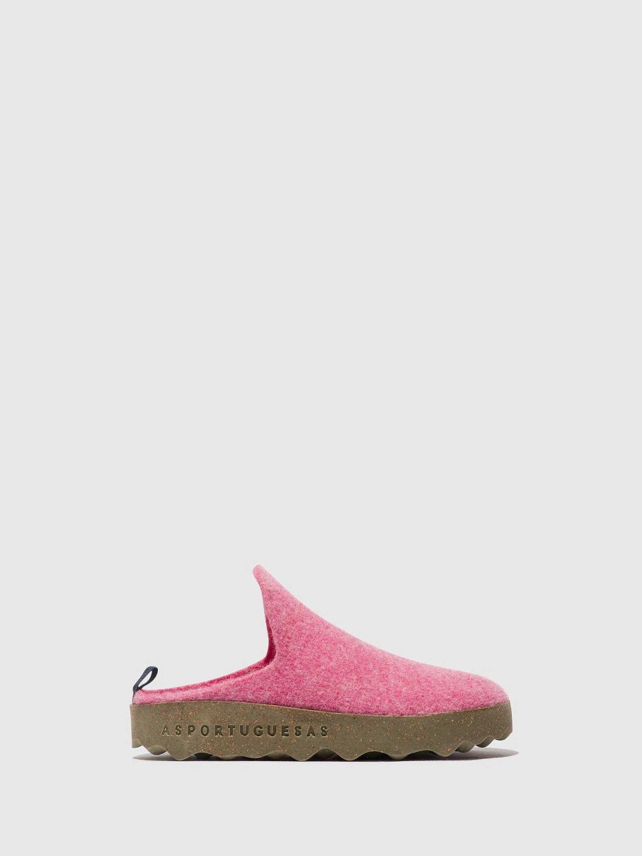 Women ASPORTUGUESAS Come | Slip-On Mules Come Pink